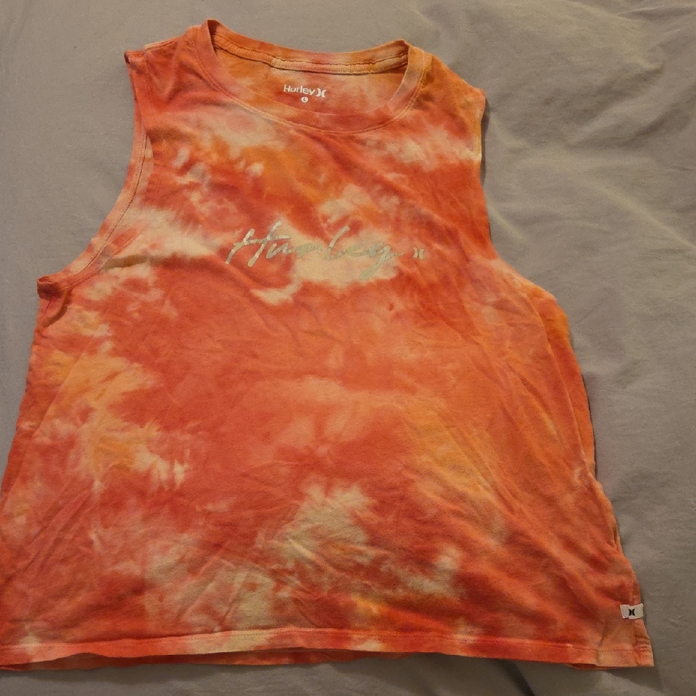*4/$15 Deal Hurley Tie-Dye Sleeveless Top